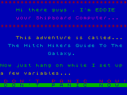 Hitch Hikers Guide to the Galaxy, The (1985)(Estuary Software Products)